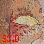The Woman with One Eye to the World - SOLD